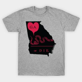 Love Georgia or Die T-Shirt